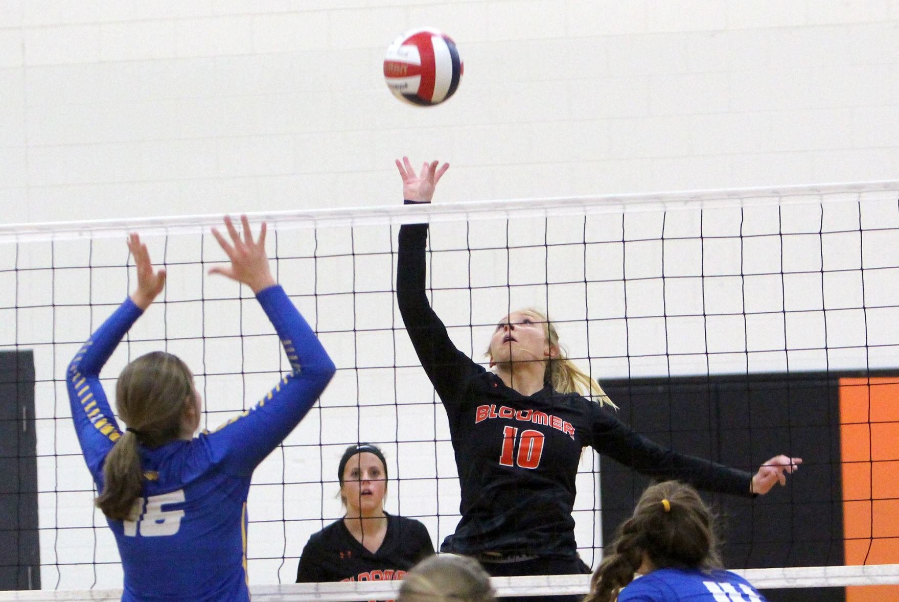 Rice Lake at Bloomer volleyball 10-24-19